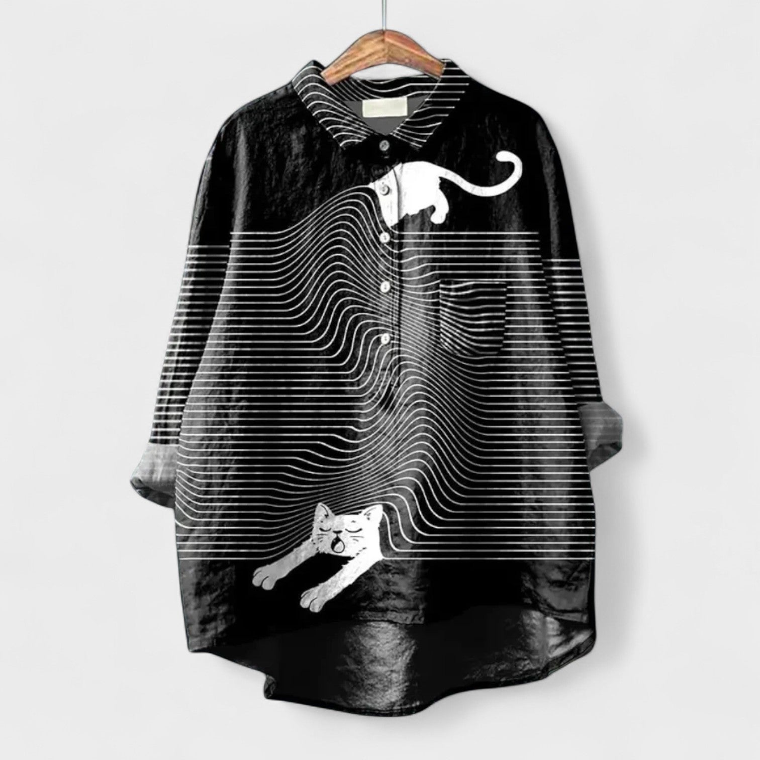 Desenli Bayan Gömlek