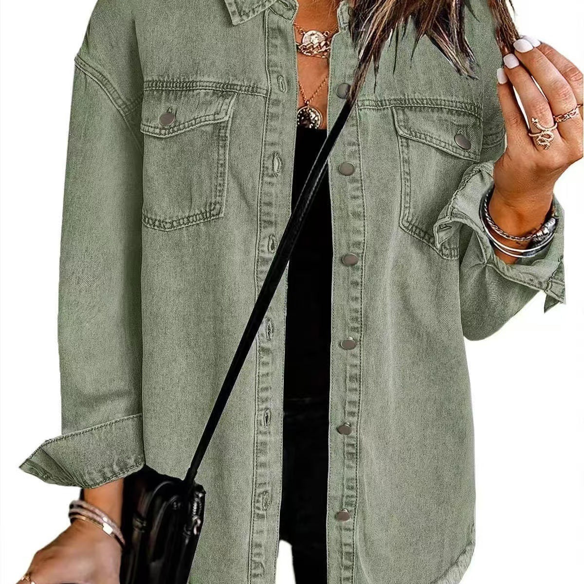 ROXANE™ - Classic Everyday Denim Jacket