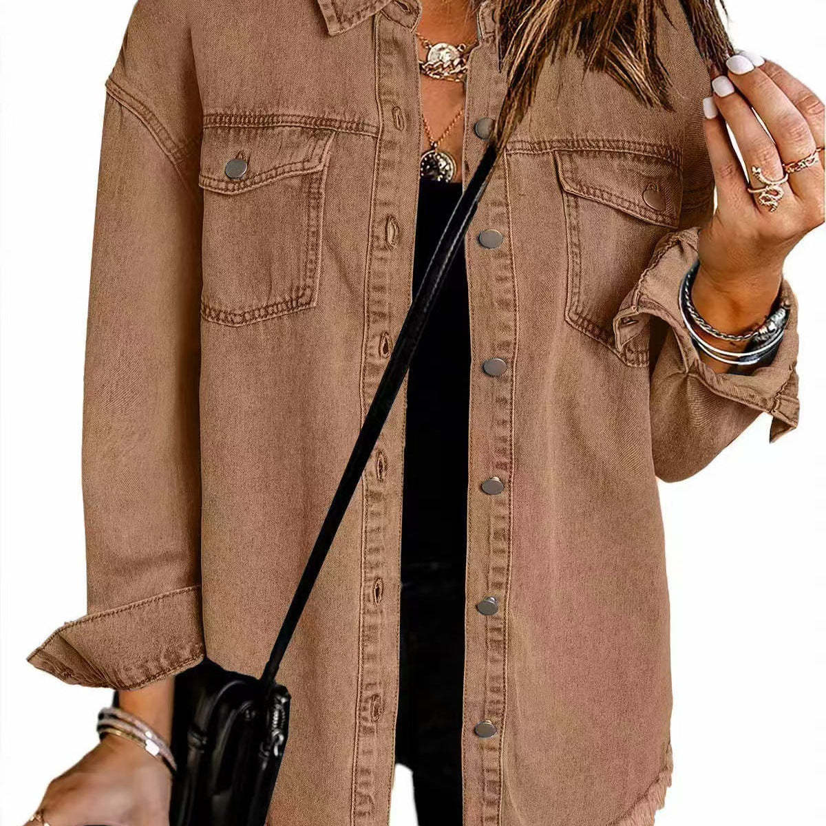 ROXANE™ - Classic Everyday Denim Jacket