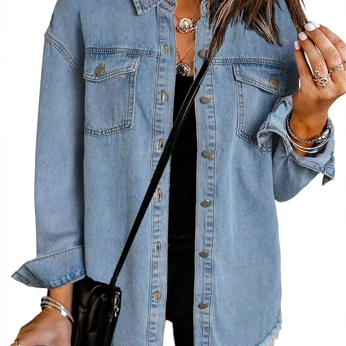 ROXANE™ - Classic Everyday Denim Jacket