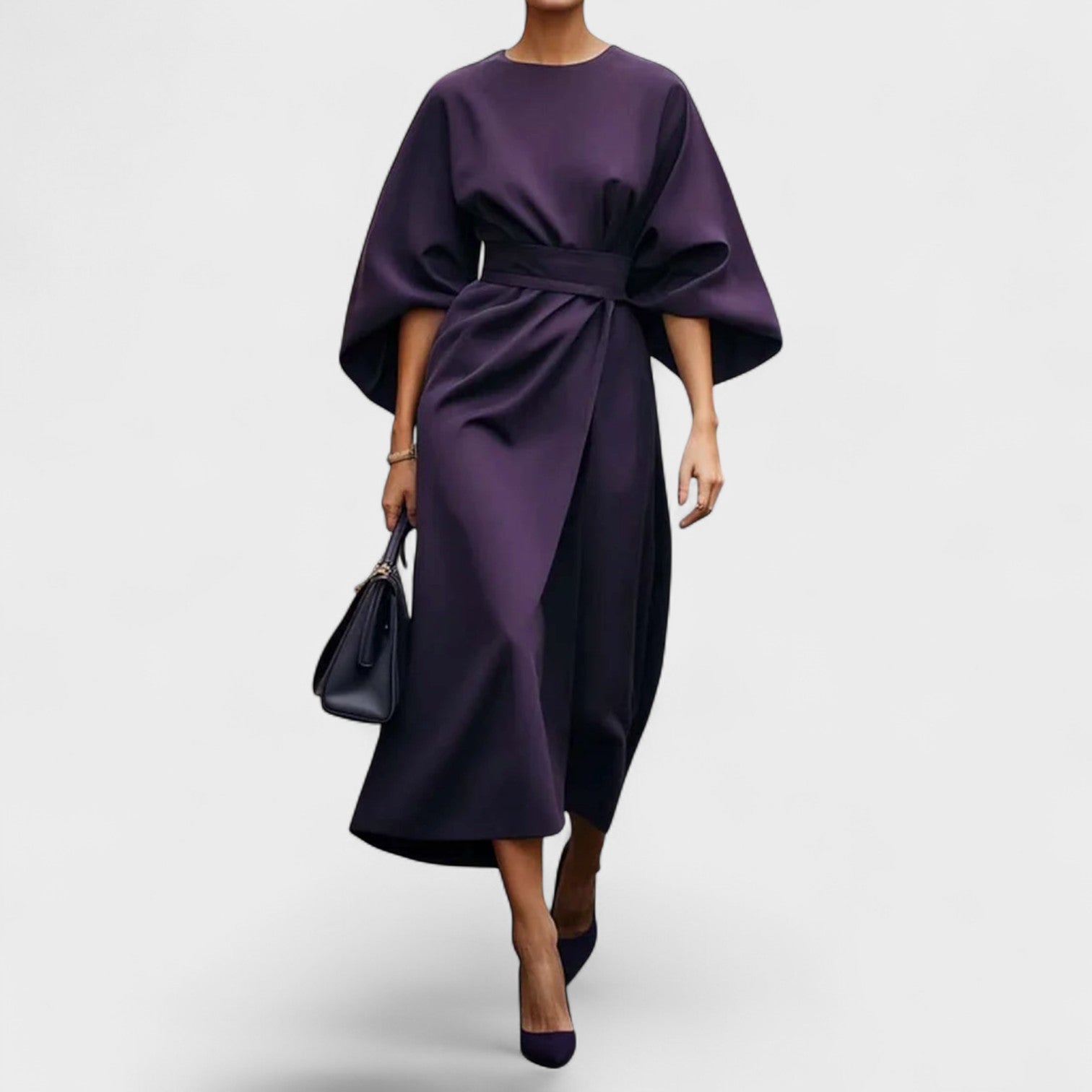 Fener | Kollu şık Elbise