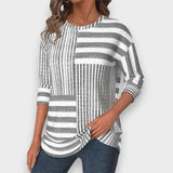 Vildan | Nefes Alabilen Çizgili Bluz