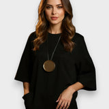 Yonca Nur | Kadınlar İçin Bol Kollu Rahat Tulum