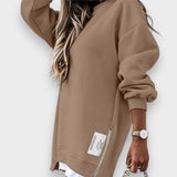 Bahriye | Düz Renk Kısa Kazak