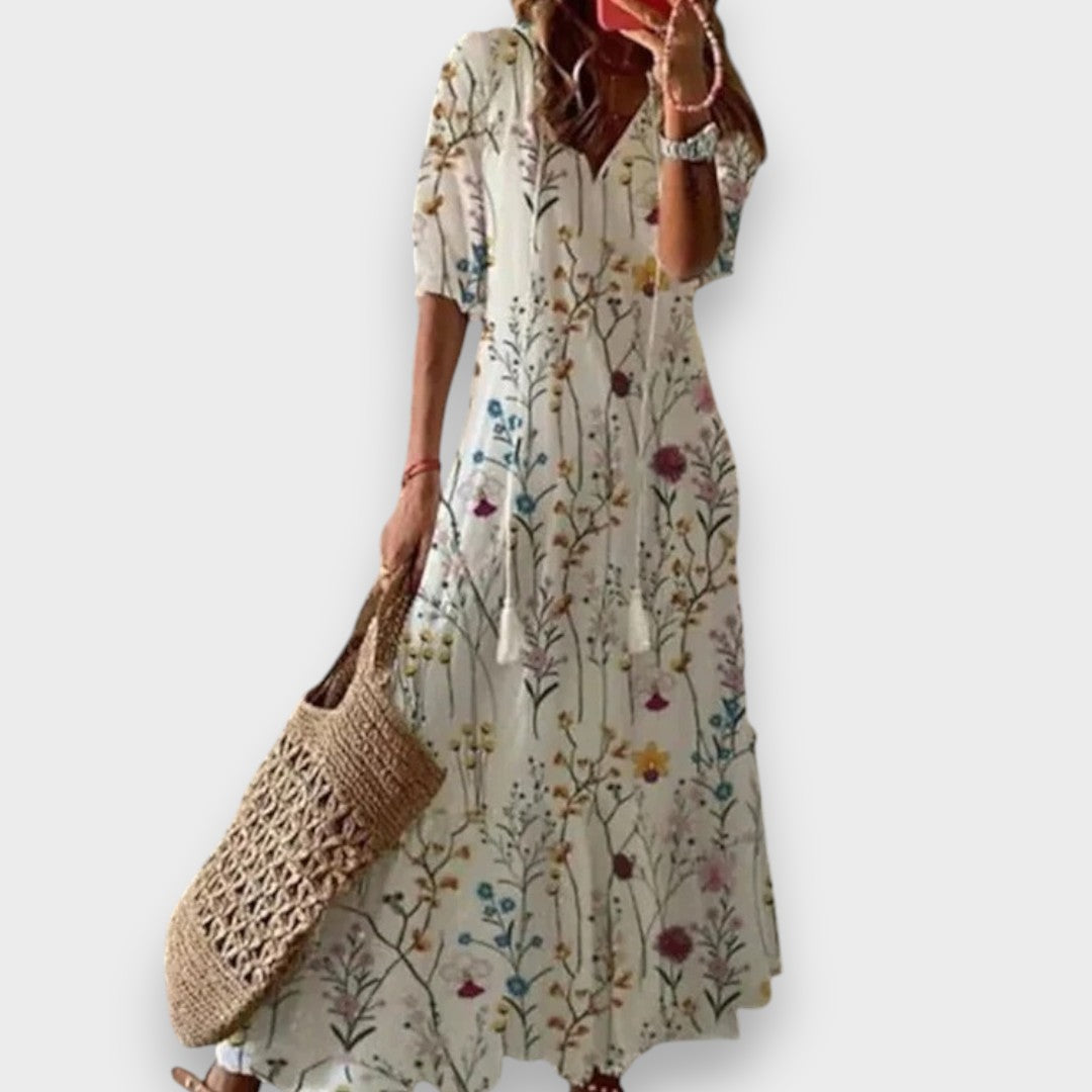 Algül | Bohem Maxi Elbise
