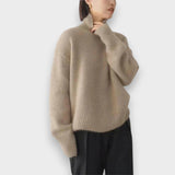 Dila | Zarif Yumuşak Balıkçı Yaka Kazak