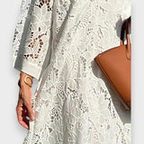 Eda | Nakışlı zarif elbise