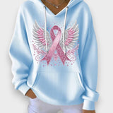 Adalet | Meme kanseri kurdelesiyle süveter