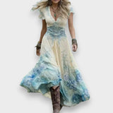 Aykız | Özel ve zarif çiçekli elbise