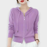 Jeyan | Loft Örgü Kapüşonlu Kazak