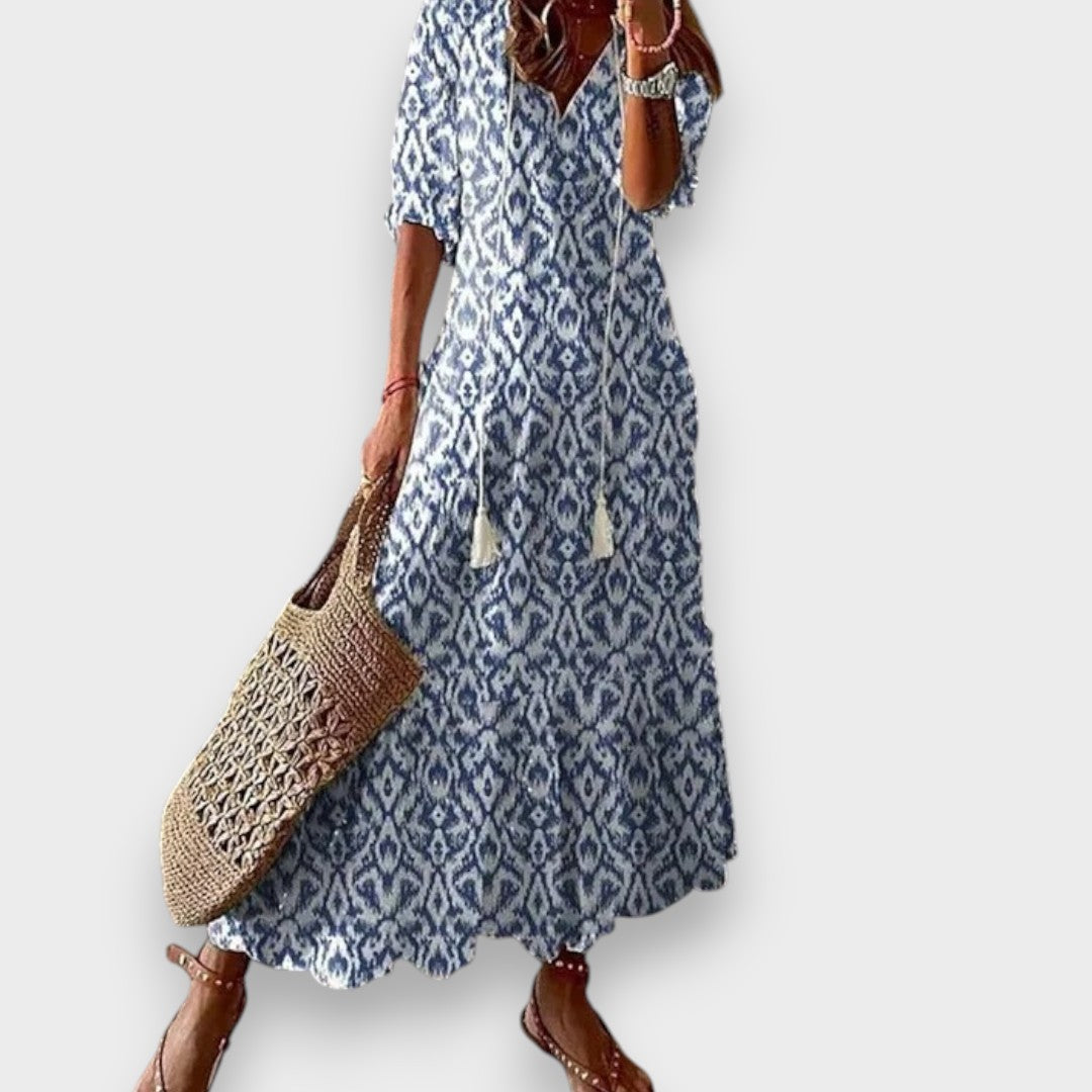 Algül | Bohem Maxi Elbise