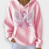 Adalet | Meme kanseri kurdelesiyle süveter