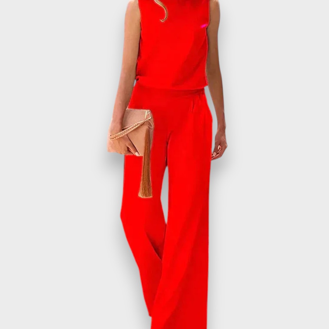 Elifnaz | Kadın Kolsuz Tulum