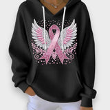 Adalet | Meme kanseri kurdelesiyle süveter