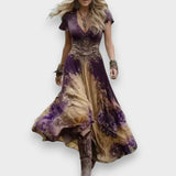 Aykız | Özel ve zarif çiçekli elbise