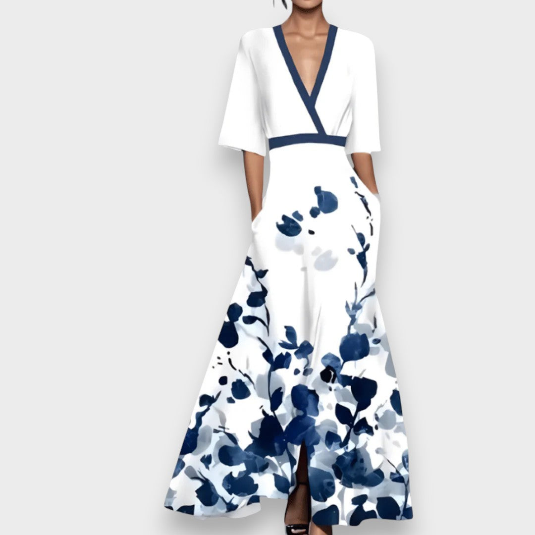 Asuman | Zarif Çiçekli Elbise