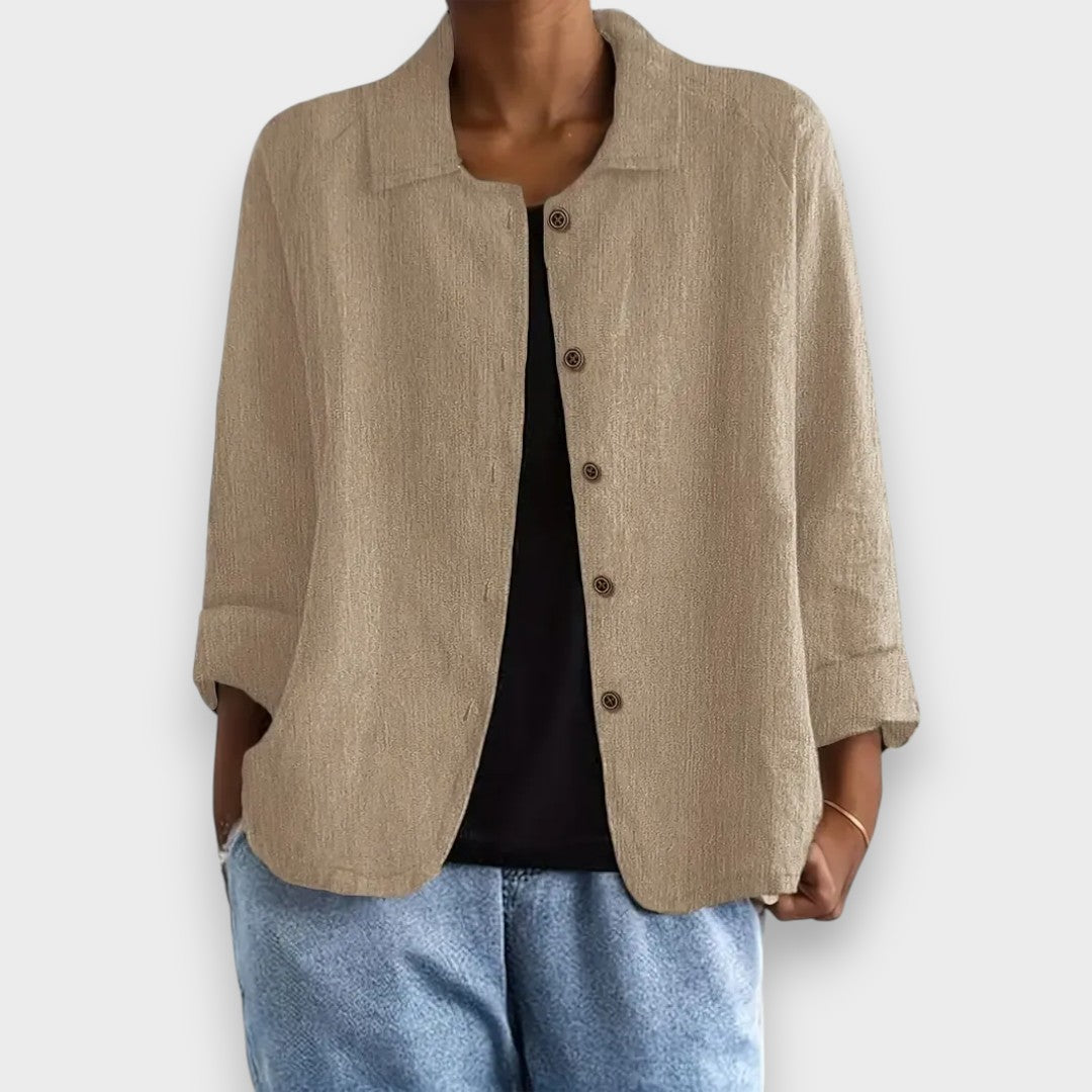 Sezen™ | Klasik Pamuklu İnce Üst