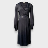 Asmin | Midi Saten Elbise