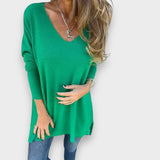 Pakize™ | Rahat V-Yaka Triko Tunik