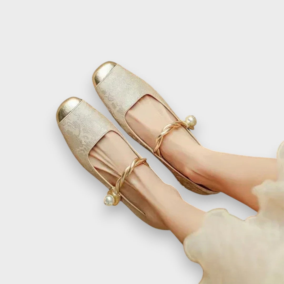 Yegane™| Mestelle Deri Mary Jane Ayakkabılar