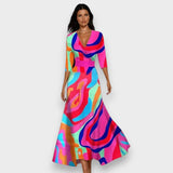 Asuman | Zarif Çiçekli Elbise