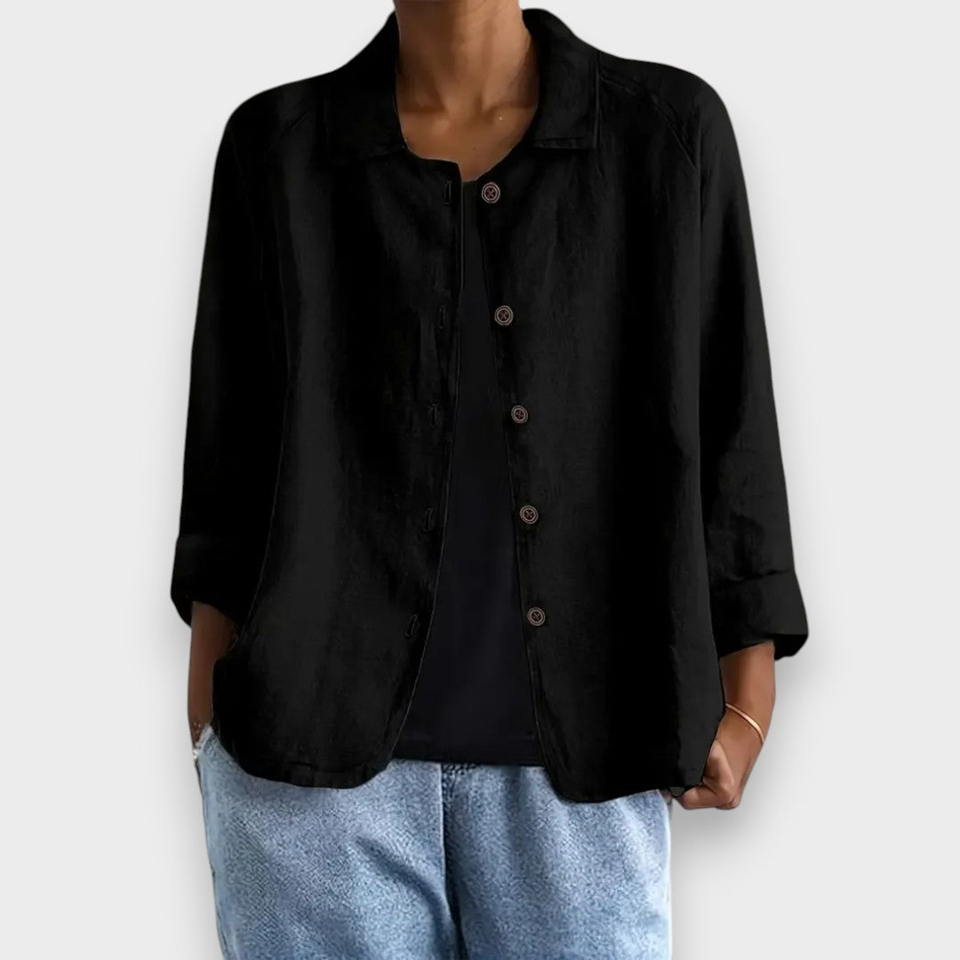 Sezen™ | Klasik Pamuklu İnce Üst