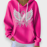 Adalet | Meme kanseri kurdelesiyle süveter