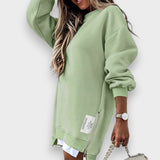 Bahriye | Düz Renk Kısa Kazak