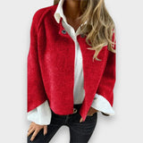 Lütfiye | Şık Geniş Kollu Kısa Ceket