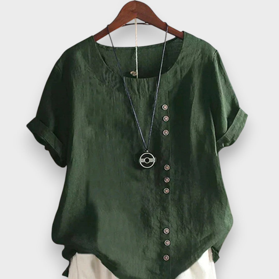 Kardelen | Kadın Kısa Kollu Bluz