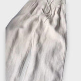 Azra | Pamuk ve keten karışımlı bol paça pantolon