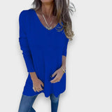 Pakize™ | Rahat V-Yaka Triko Tunik