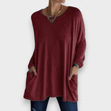 Ayfer | Rahat uzun kollu üst