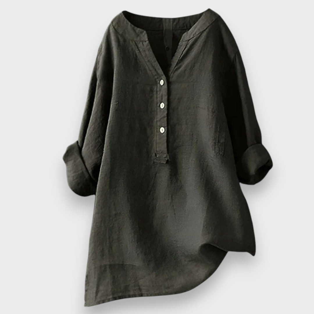 Celile | Rahat Keten Bluz