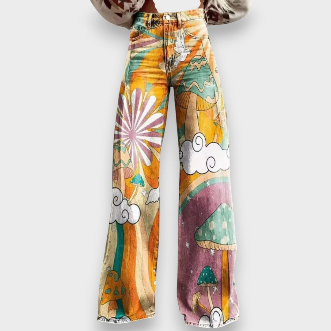 Neşe | Boho Vintage Pantolon