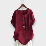 Kardelen | Kadın Kısa Kollu Bluz