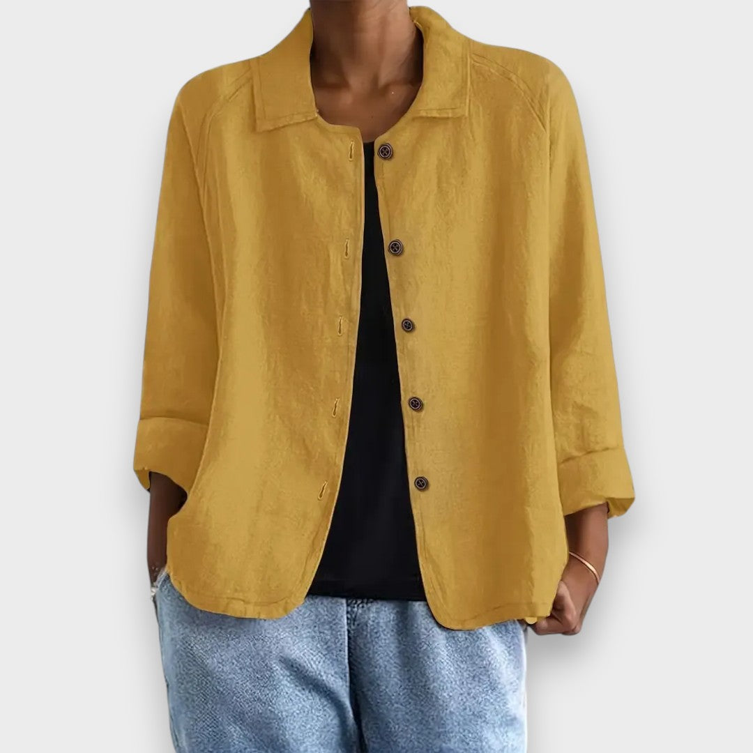 Sezen™ | Klasik Pamuklu İnce Üst