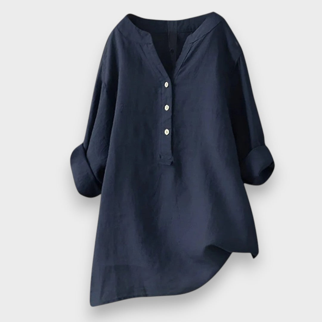 Celile | Rahat Keten Bluz