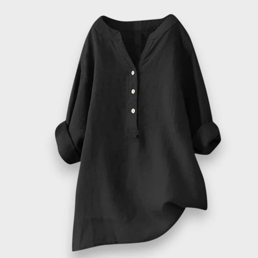 Celile | Rahat Keten Bluz