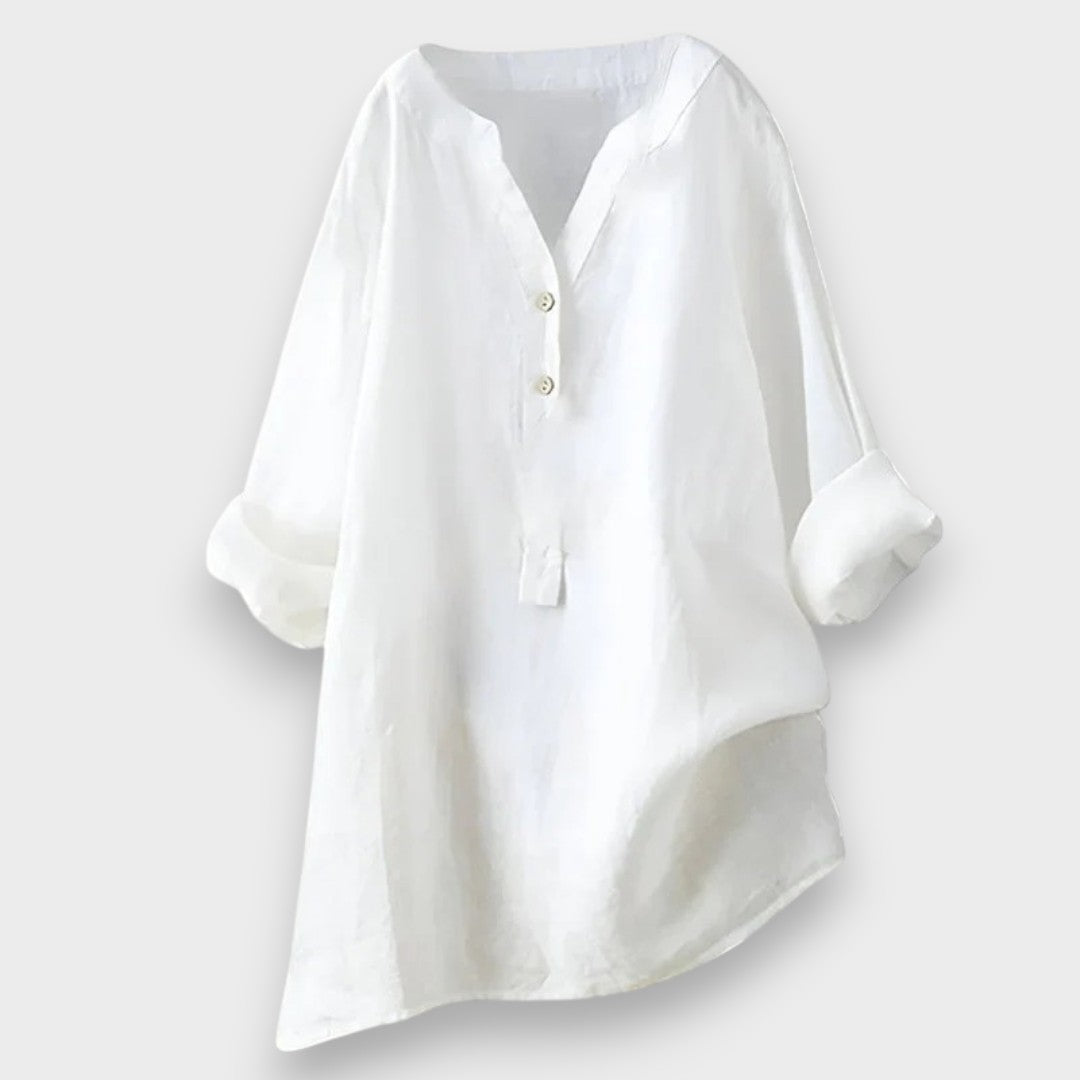 Celile | Rahat Keten Bluz