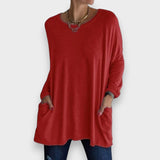 Ayfer | Rahat uzun kollu üst