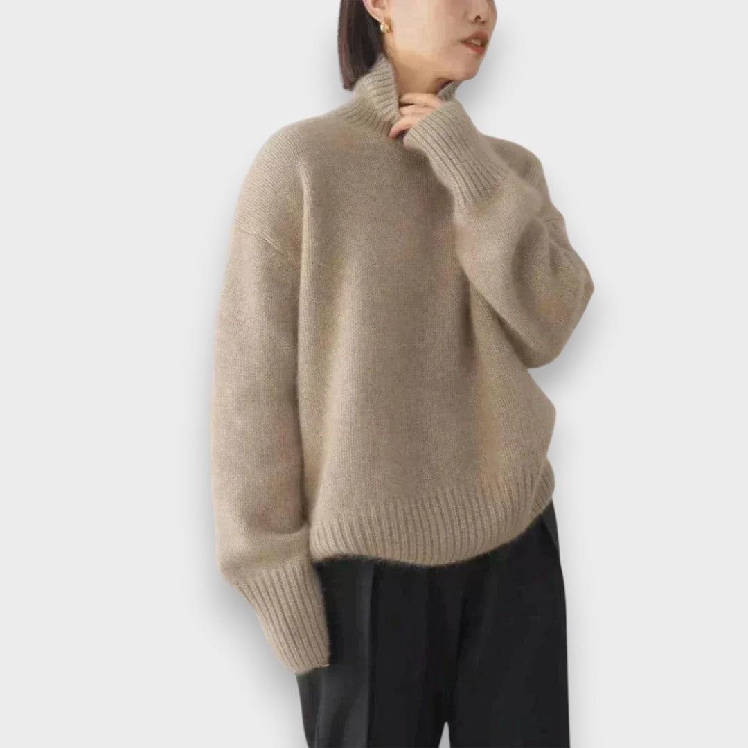 Aslı | Kaşmirden yüksek yaka