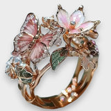 Belma™ | Zirkon Taşlı Kelebek Yüzük