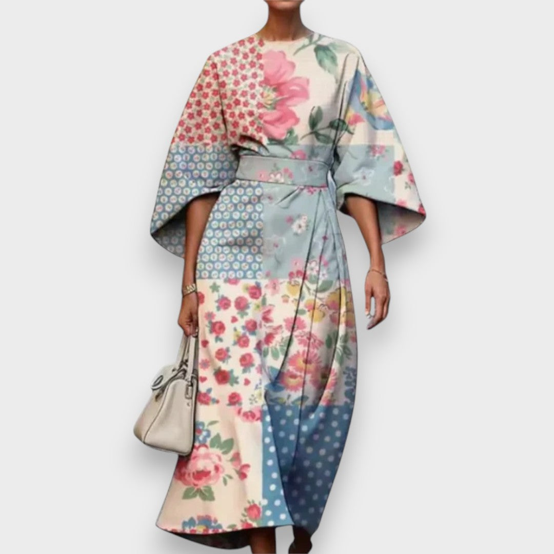 Nursima | Zarif Çiçekli Elbise