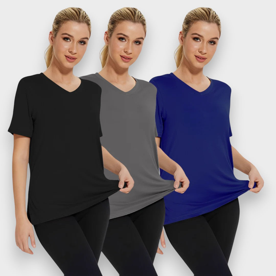 Acar ™ | 3’lü Rahat Geniş Kesim Tişört Paketi