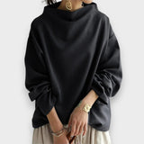 Oya | Yüksek Yaka Yumuşak Triko Üst