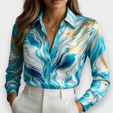 Ahenk | Saten Akışlı Gömlek