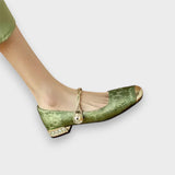 Yegane™| Mestelle Deri Mary Jane Ayakkabılar