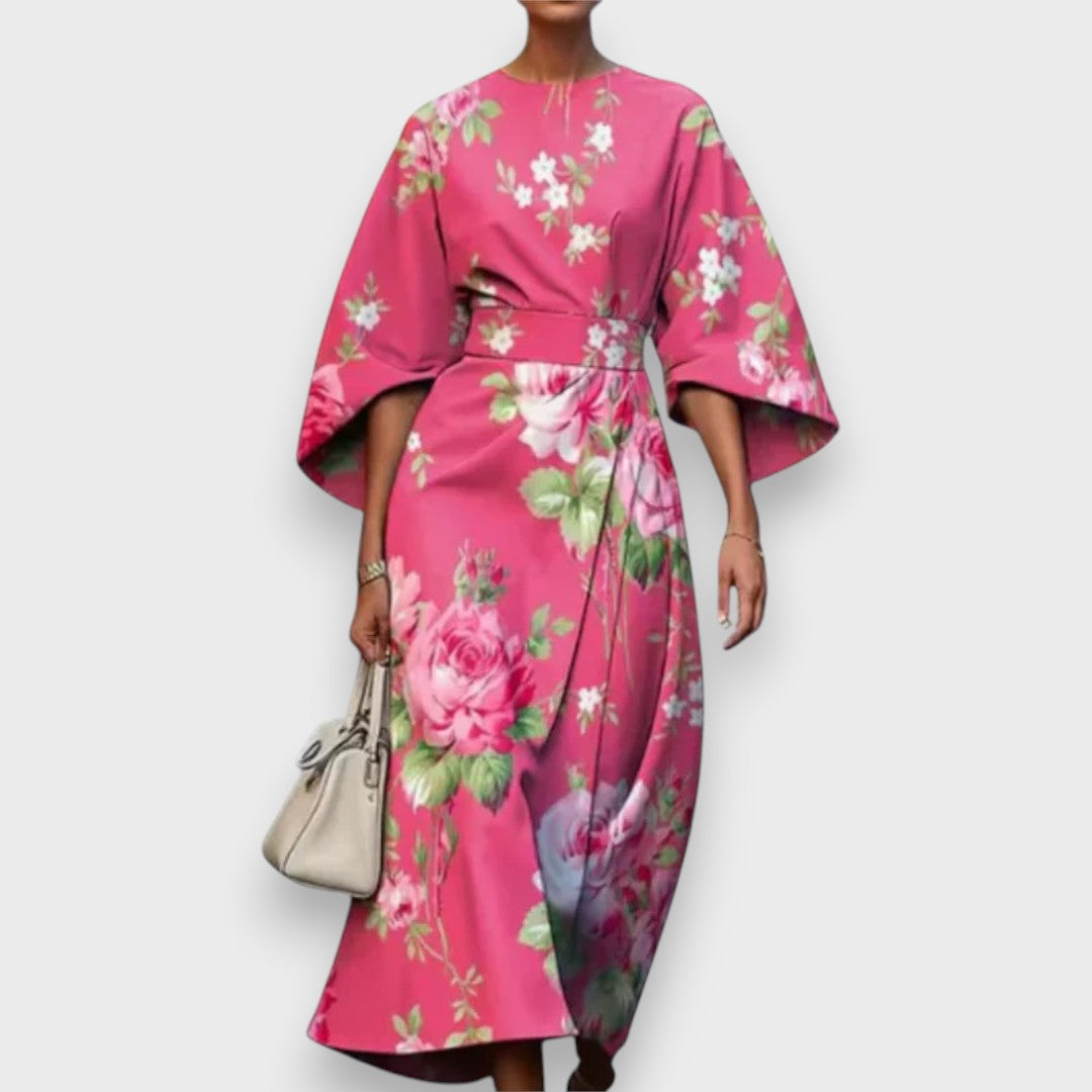 Nursima | Zarif Çiçekli Elbise