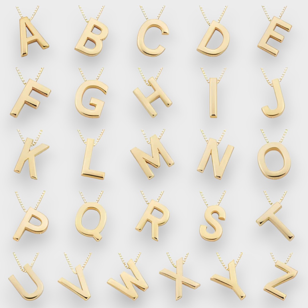 Umay™ | Altın Harf Başlangıç Kolyesi